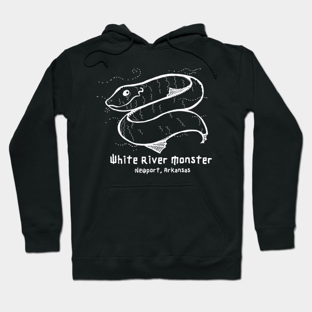 White River Monster Hoodie by ArtEnceladus